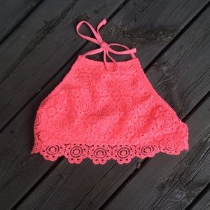 Coral Swimsuit Top